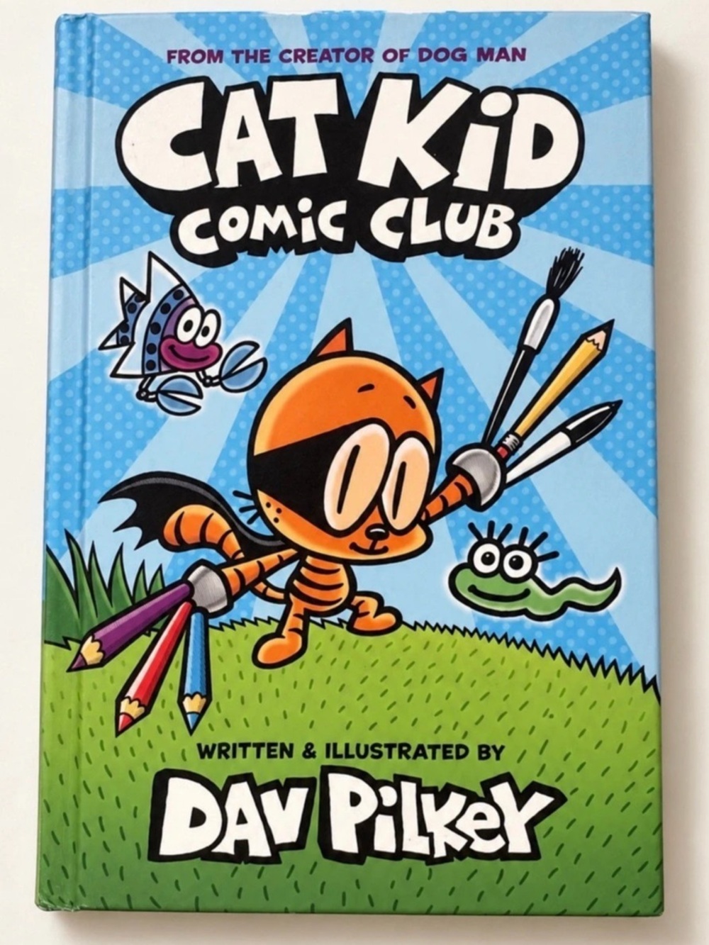Graphix Cat Kid Comic Club Graphic Novel Like New